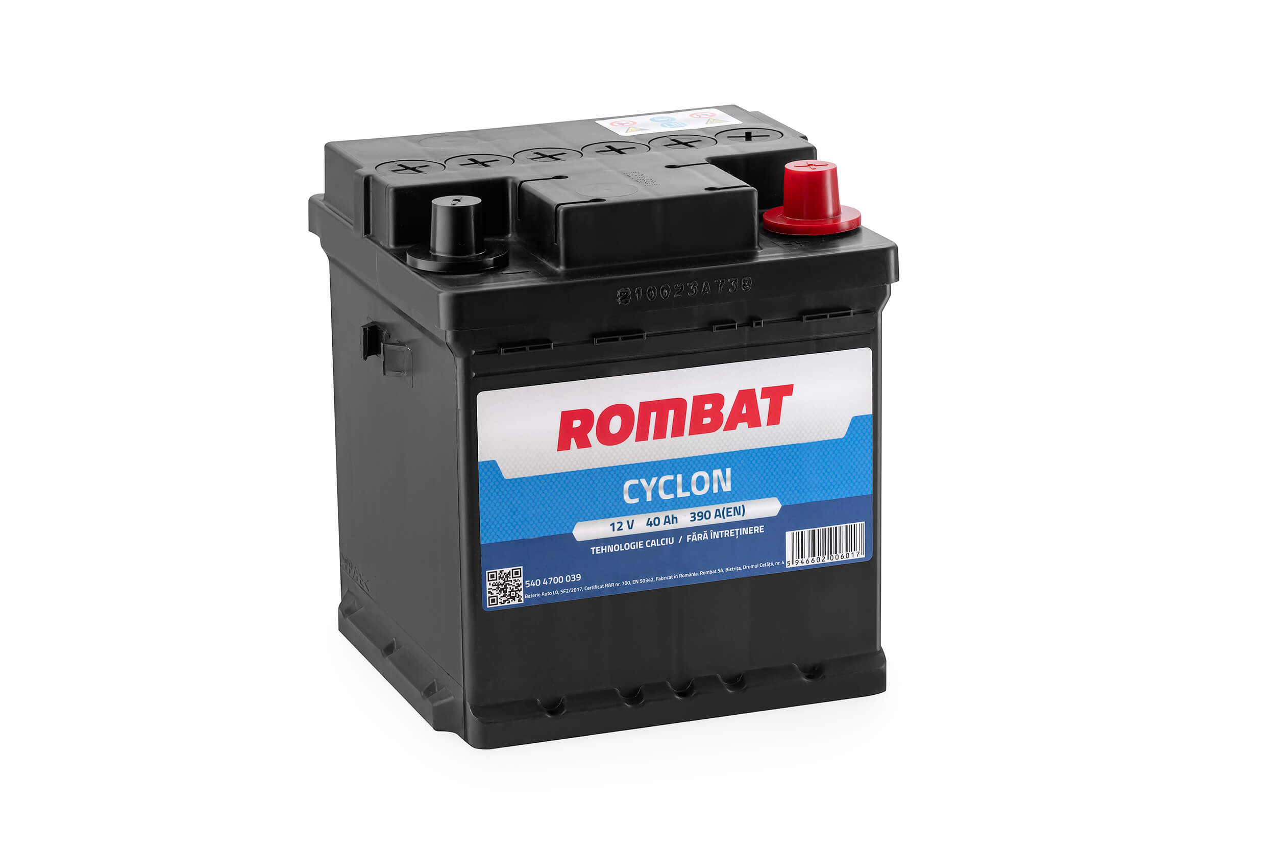 żtartovacia batéria ROMBAT S.A.
